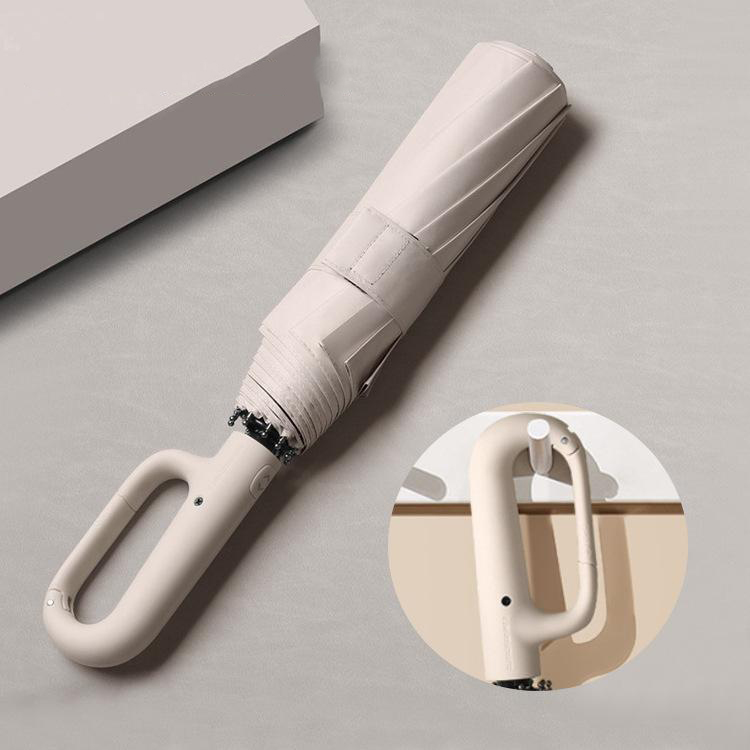 Three-Fold Umbrella With Clasp