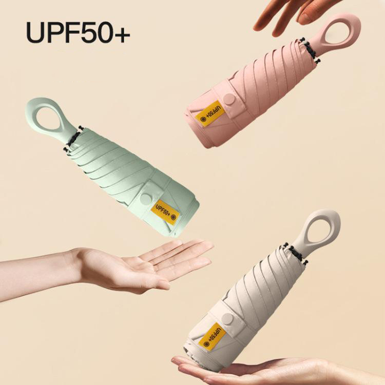 Five-Fold Ring Handle Umbrella