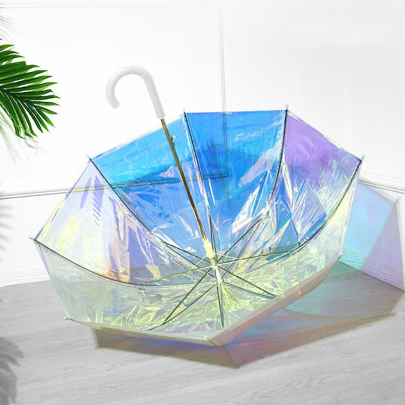 Dazzling Laser Transparent Umbrella