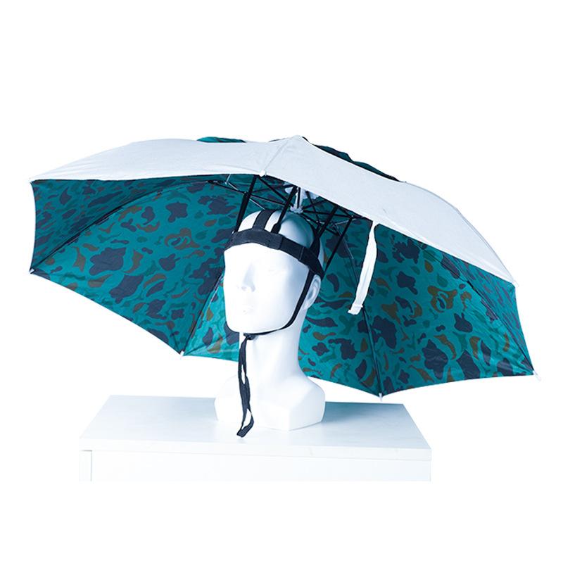 Silver-Coated Hat Umbrella