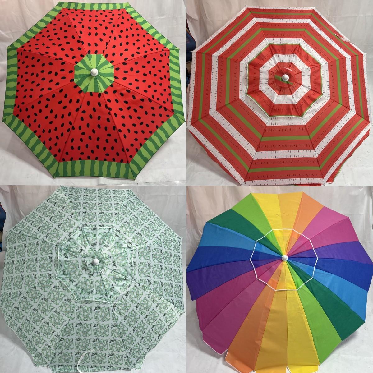 Mix Color Beach Umbrella